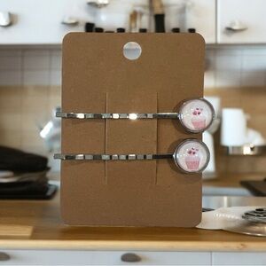 NEW Baked with Love Design Bobby-pin Set